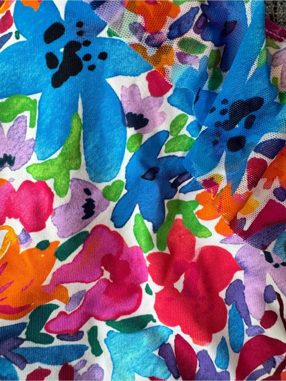 Tommy Bahama Women’s Watercolor Floral Wrap Front One - Piece Swimsuit